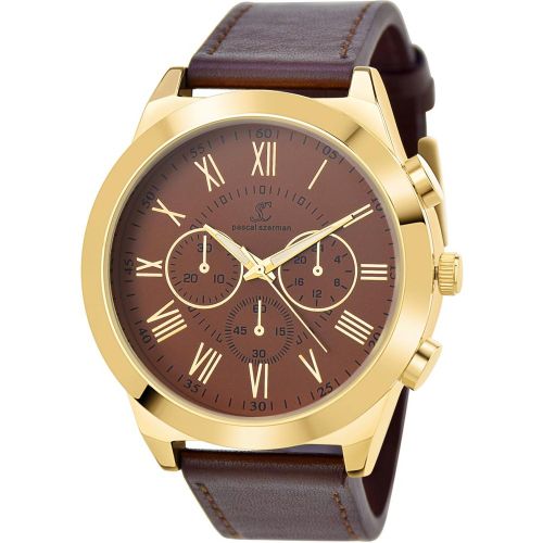 Montre quartz MH306 marron par Pascal Szerman - So Charm Montres - Modalova