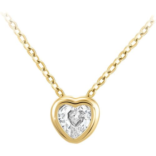 Collier So Charm - B3084-DORE - Collier Coeur - So Charm Bijoux - Modalova