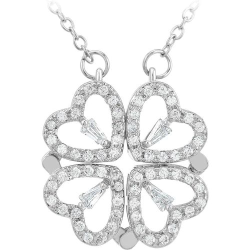 Collier So Charm - B3133- - Collier Trèfle é - So Charm Bijoux - Modalova