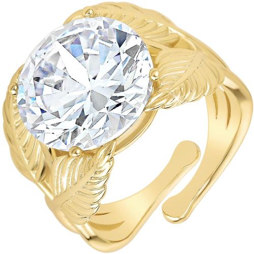 Bague So Charm - B3334-DORE-BLANC - Bague - So Charm Bijoux - Modalova