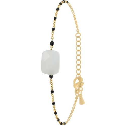 Bracelet So Charm - B4275-DORE-QUARTZBLANC - Bracelet Mode - So Charm Bijoux - Modalova