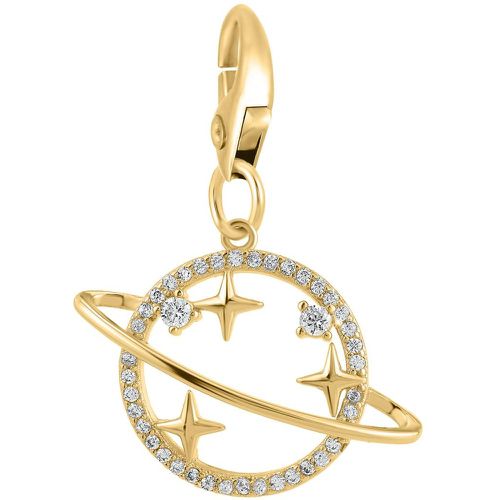 Charms Et Perles So Charm - CH1285-DORE - Charm Saturne - So Charm Bijoux - Modalova