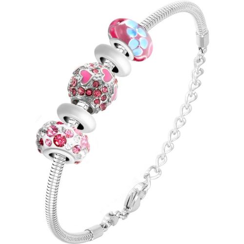 Bracelet So Charm - SB050-18-43-209R-43-111 - Bracelet Mode Argenté - So Charm Bijoux - Modalova