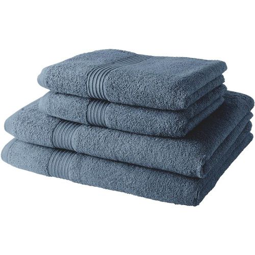 Serviettes de bain 50x90 + 2 Draps de bain 70x130 cm 100% Coton - Denim - Today - Modalova