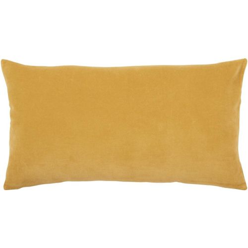 Coussin coton uni Elise Mais - Vivaraise - Modalova