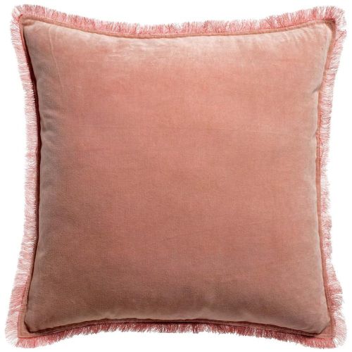 Coussin uni Fara Pink 45 x 45 - Vivaraise - Modalova