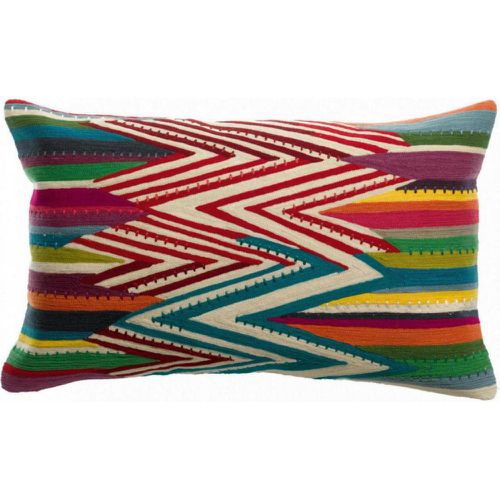 Coussin brodé Zuma Multico 30 x 50 - Vivaraise - Modalova