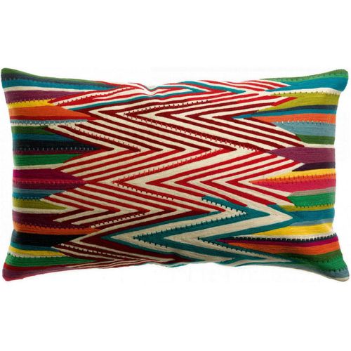 Coussin brodé Zuma Multico 40 x 65 - Vivaraise - Modalova