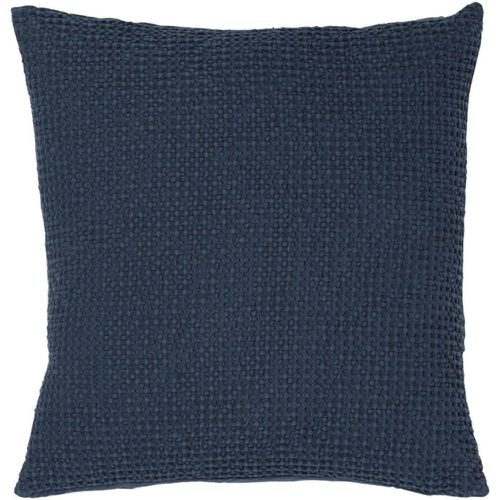 Coussin coton Maia Bleu Navy - Vivaraise - Modalova