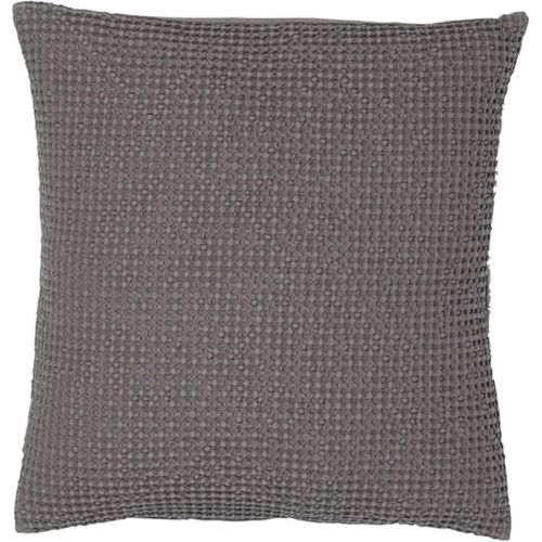 Coussin coton Maia Gris Tourterelle - Vivaraise - Modalova