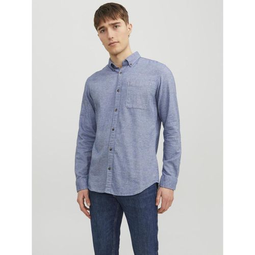 Chemise homme gris en coton Axel - jack & jones - Modalova