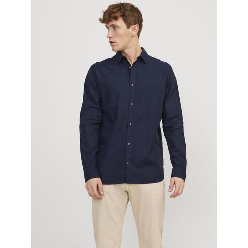 Chemise homme marine en coton Asa - jack & jones - Modalova