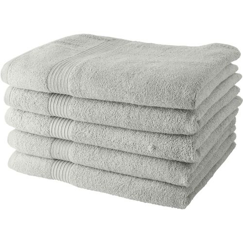 Lot de 5 Draps de Bain 70x130 cm 100% Coton - Craie - Today - Modalova