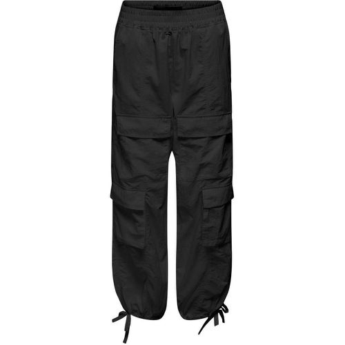 Pantalon cargo taille moyenne en nylon Zoé - Only - Modalova