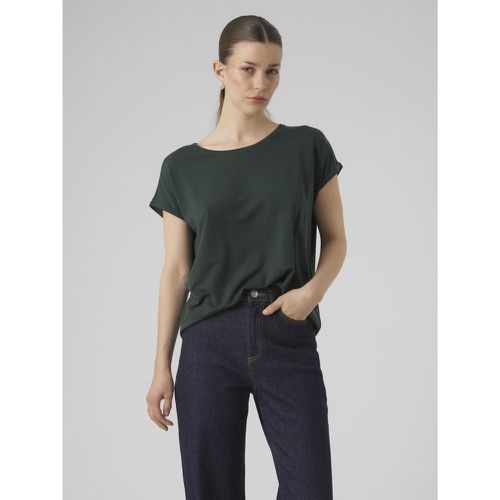 T-shirt regular fit en tencel - Vero Moda - Modalova