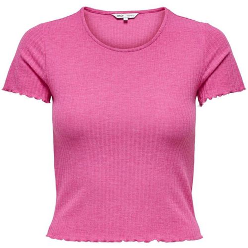 Top col rond manches courtes Isa - Only - Modalova