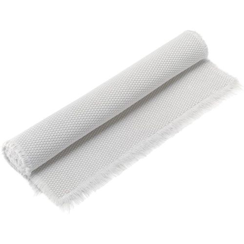 Tapis de bain uni Elly Neige 54 x 110 - Vivaraise - Modalova