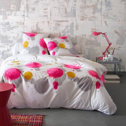 Housse de couette en coton PLOUF - Multicolore - 3S. x Collection (Nos Imprimés) - Modalova