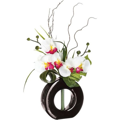Composition d'orchidées avec vase céramique - 3S. x Home - Modalova