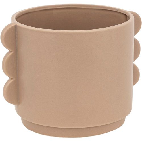 Cache pot Hind Céramique Taupe - 3S. x Home - Modalova