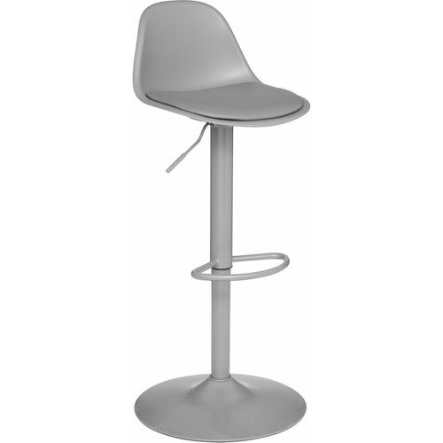 Chaise bar ajustable Aiko gris clair en polypropylène - 3S. x Home - Modalova