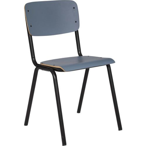Chaise d'écolier Kiel, bois et métal - 3S. x Home - Modalova