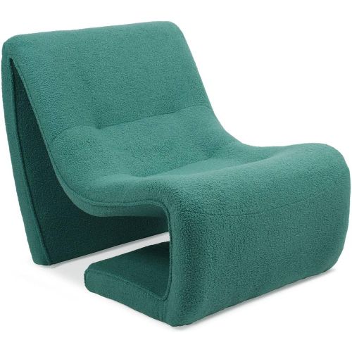 Fauteuil design Feldon Tissu bouclette - 3S. x Home - Modalova