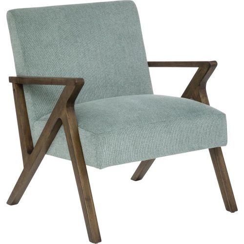 Fauteuil Orac, bois et hévéa, jade - 3S. x Home - Modalova