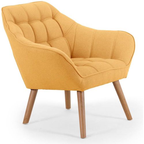 Fauteuil Scandinave ZENTAO Tissu - 3S. x Home - Modalova