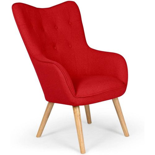 Fauteuil scandinave Klarys Tissu - 3S. x Home - Modalova