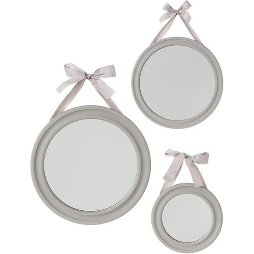 Lot de 3 miroirs ronds à ruban gris - 3S. x Home - Modalova