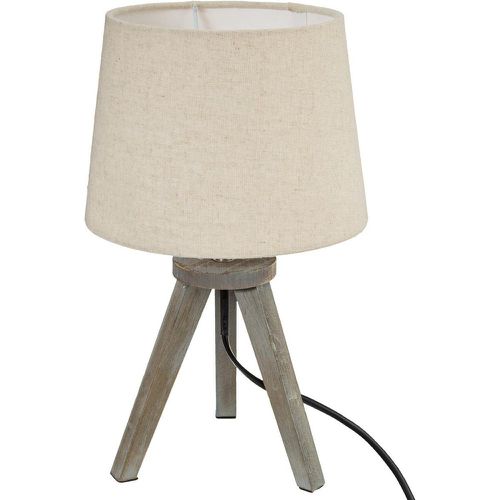 Mini Lampe en Bois avec Trépieds - 3S. x Home - Modalova
