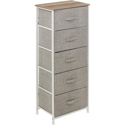 Rangement haut 5 tiroirs clair Tissa - 3S. x Home - Modalova