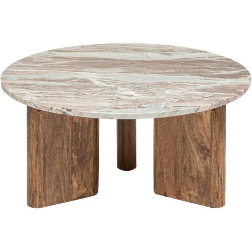 Table basse, marbre et manguier - 3S. x Home - Modalova