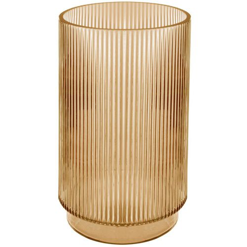 Vase en verre Cylindre Slow grise - 3S. x Home - Modalova