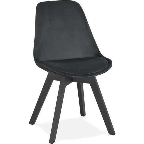 Chaise Noir Pieds Noir PHIL - 3S. x Home - Modalova