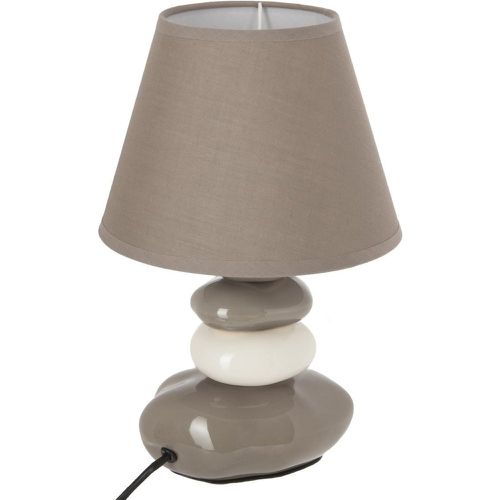 Lampe de chevet en céramique H31 taupe - 3S. x Home - Modalova