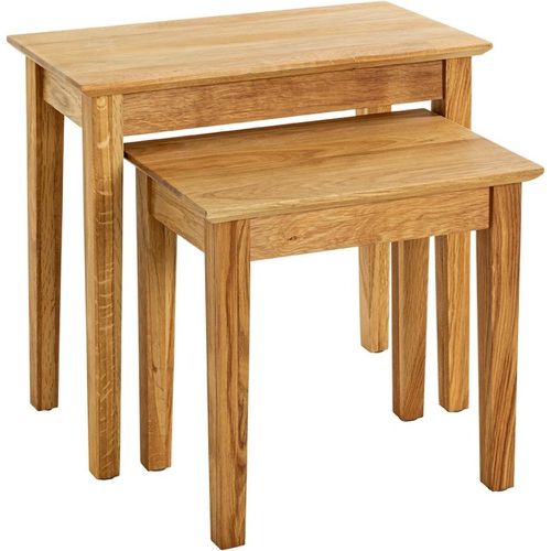 Table d'appoint en bois de huilé H42 cm - 3S. x Home - Modalova