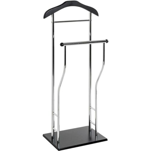 Valet de chambre tube en acier chromé cintre laqué - 3S. x Home - Modalova