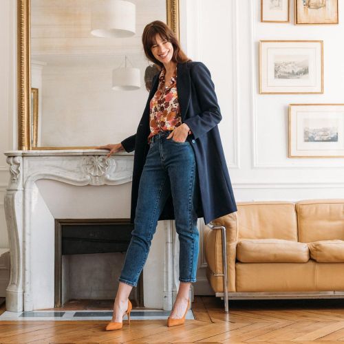 Manteau col tailleur Etienne - 3S. x Réédition - Modalova