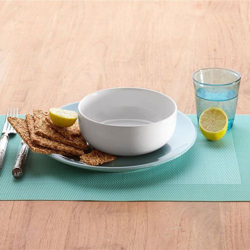 Set de table rectangulaires unis - Aqua - Becquet - Modalova