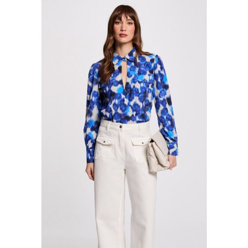Blouse manches longues imprimée - Morgan - Modalova