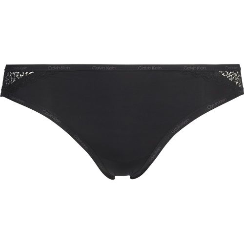 Culotte brésilienne noire en nylon - Calvin Klein Underwear - Modalova