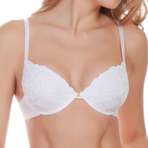 Soutien-gorge push-up armatures Lace delight blanc - Jolidon - Modalova