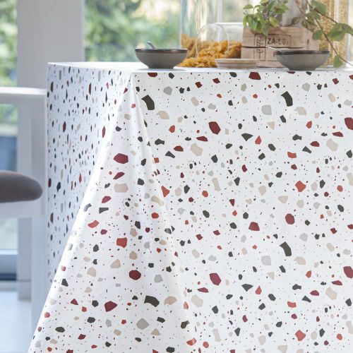 Nappe Rectangle Terrazo Toile Ciree - Calitex - Modalova