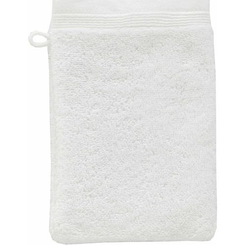 Gant micro-coton 600 grm² uni - Blanc Les éponges unies de s'invitent dans votre salle de bain : une matière luxe en micro-coton très épais pour - Blanc des Vosges - Modalova