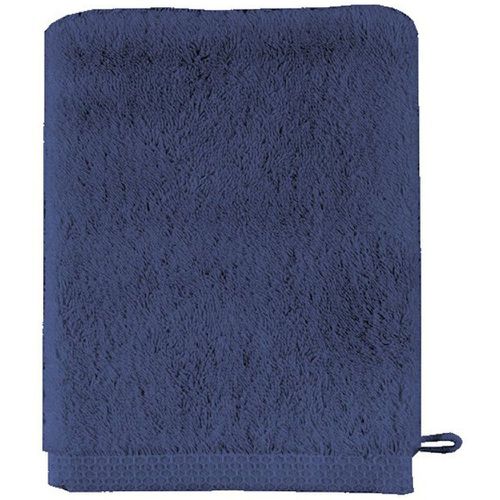 Gant de toilette éponge bouclette AQUA bleu océan - Essix - Modalova