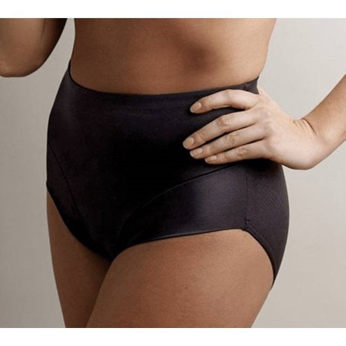 Culotte gainante mi-haute contrôle extra ferme noire en nylon - Miraclesuit - Modalova