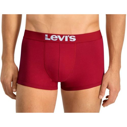 Lot de 2 boxers ceinture élastique - Rouge en coton - Levi's Underwear - Modalova
