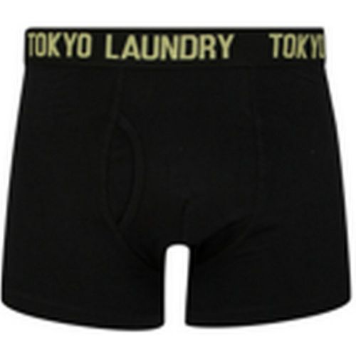 Pack de 2 boxers en coton jaune - Tokyo Laundry - Modalova